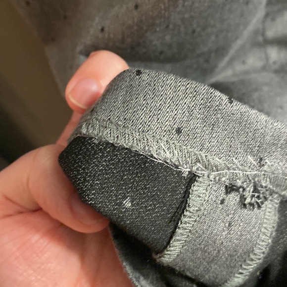 Banana Republic Ryan Pant in Grey Black Dot EUC - Picture 4 of 8